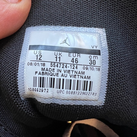 Nike Air Jordan 1 Mid Top 3 Bred/Royal/Chicago Retro Black Red Blue White Men 12 - Picture 8 of 10